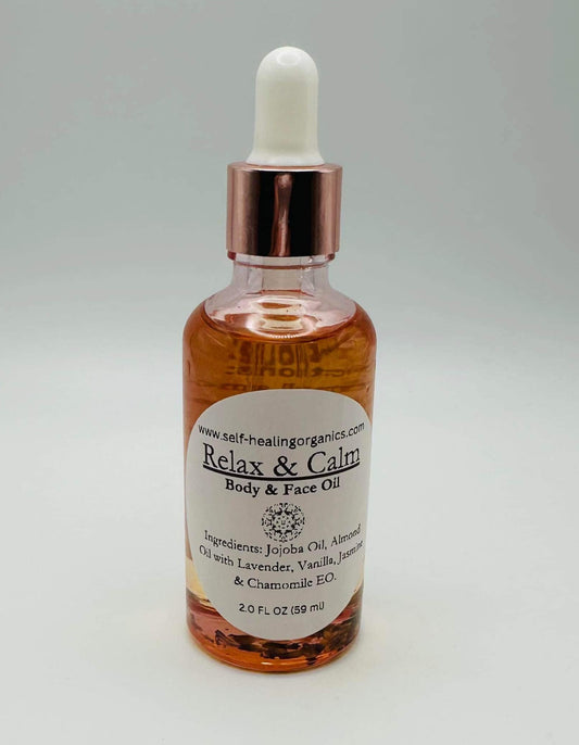 Relax & Calm: Body and Face Oil