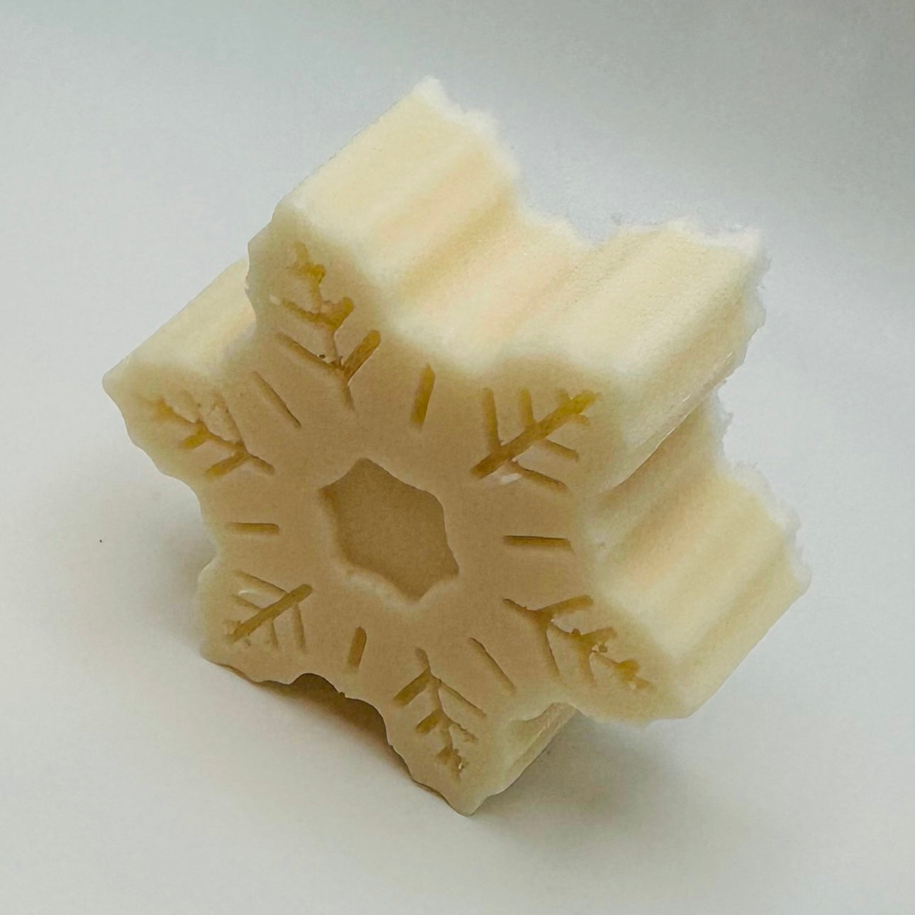 Honey Snowflake Soap